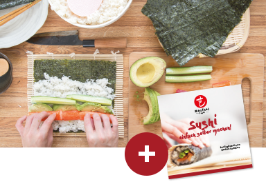 Produktbild Sushi Baukasten für 2 Personen inkl. Anleitung